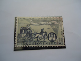 CZECHOSLOVAKIA USED STAMPS AIRPLANES COACH  1960 - ...-1918 Vorphilatelie