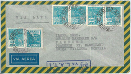 72253 - BRAZIL - POSTAL HISTORY - LATI FLIGHT Cover To Switzerland DECEMBER 1941 - Other & Unclassified