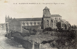 St Jouin De Marnes - Vue Générale De L’église Du Village - Saint Jouin De Marnes