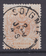 N° 28 SOIGNIES  COBA +4.00 - 1869-1888 Lying Lion