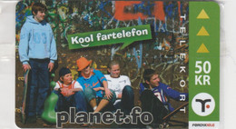 Faroe Islands, OR-004, 50 Kr ,  Planet.fo, Children, Mint In Blister, 2 Scans. - Faroe Islands