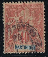 Martinique N°40 - Oblitéré - TB - Gebraucht