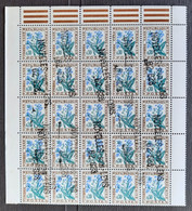 France 1979 Taxe N°99 Ob Bloc De 25 TB - 1960-.... Afgestempeld