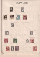Espagne - Collection Ancienne Vendue Page Par Page - Tous états - Collezioni