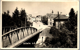 36393 - Oberösterreich - Altheim , Straßenpartie - Gelaufen 1957 - Altheim