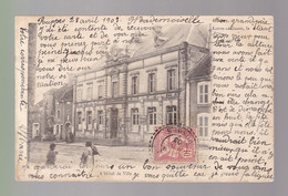 CPA :    Liffol -le -Grand    Hôtel De Ville    Carte Circulée 1903 Cachet Ruppes - Liffol Le Grand