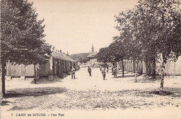 CPA - 57 - MOSELLE - Camp De BITCHE - Une Rue - Militaire - Bitche