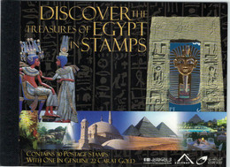 Booklet Briefmarkenheft - Schätze Ägypten - Golddruck Tut-anch-Amun - Unused Stamps