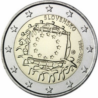 SLOVACCHIA  2 Euro 2015 " Bandiera Europea"  FDC - Slovakia