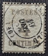 France 1870 Alsace-Lorraine N°3b Burelage Renversé Ob TB Cote 260€ - Used Stamps