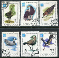 SOVIET UNION 1982 Ornithology Conference: Birds Used.  Michel 5181-16 - Oblitérés