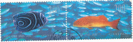 China 1998, Michel# 2978 - 2979 Seafloor World-Coral Reef Ornamental Fish - Oblitérés