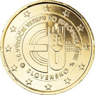 SLOVACCHIA  2014  2  EURO  ADESIONE UE  FDC - Slovakia