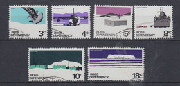 Ross Dependency 1972 Definitives 6v Used (58000) - Gebraucht