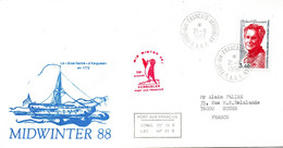 TAAF. Enveloppe Commémorative De 1988. Midwinter à Kerguelen. - Midwinter