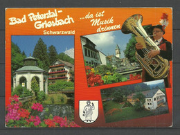 Deutschland BAD PETERSTAL Schwarzwald (gesendet, Mit Briefmarke) - Bad Peterstal-Griesbach