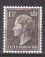 Q3091 - LUXEMBOURG Yv N°418B ** - 1948-58 Charlotte De Perfíl Izquierdo