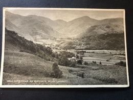 Borrowdale And Rosthwaite Valley, Judges 18344, Unwritten Card, Carte Non écrite - Borrowdale