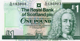 SCOTLAND - 1 POUND STERLING 2001  UNC P-351e.2 - 1 Pond