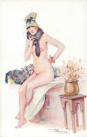 MEUNIER Suzanne - ILLUSTRATEUR - FEMME NUE - EROISME - édit; L.E. N° 501 - CARTE  TRES BON ETAT - Meunier, S.