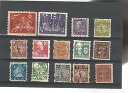 55582 ) Collection Sweden  Postmark Overprint - Colecciones