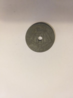 25 Centime Léopold III . Année 1943 - 25 Cent