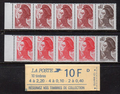 TYPE LIBERTE / CARNET # 1501 A COMPOSITION VARIABLE / COTE 12.00 € (ref 9243F) - Modern : 1959-…