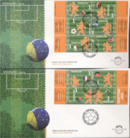 Netherland 2014, Football World Cup In Brasil, 2FDC - 2014 – Brazilië