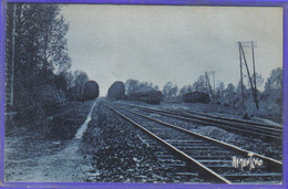 Carte Postale 79. Fontenay-Rohan-Rohan  La Gare  Très  Beau Plan - Frontenay-Rohan-Rohan