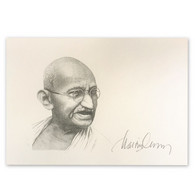 UN United Nations 2019-150th Birth Anniversary Of Mahatma Gandhi - Proof Signed By Artist With FDC Ex Rare 100% Original - Briefe U. Dokumente
