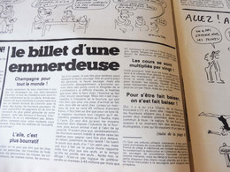 1978 LE BILLET D'UNE EMMERDEUSE..........Etc  (Charlie Hebdo) - Humor