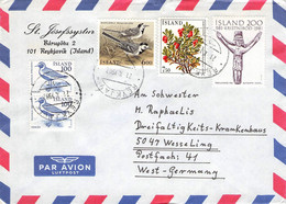 ICELAND - AIRMAIL 1987 > WESSELING/DE / ZL388 - Airmail