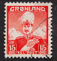 Greenland 1938 Christian X  MiNr.5( Lot E 2345) - Usati