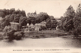 Montbozon - Château (vu De Face) Et Orphelinat Sainte Thérèse - Montbozon