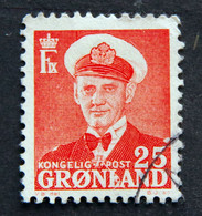 Greenland 1950  King Frederik IX MiNr 32  (O) ( Lot E 2407 ) - Usati