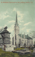 HALIFAX - St. MATTHEWS Church And The Old Cemetery - Halifax