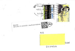 ITALIA ITALY - 2022 Lettera Per Olanda Con Etichetta RETURN TO SENDER Insufficient Address - 8353 - 2021-...: Poststempel