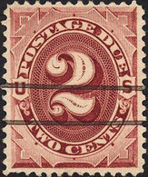 US J16 Used 2c Postage Due Of 1884 - Taxe Sur Le Port