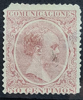 SPAIN 1889 - MLH - Sc# 266 - One Tooth Short On Upper Left Corner - Nuevos