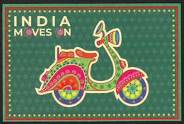 India 2022 Means Of Transport, 2 -Wheeler , Scooter Bike , Postcard , MNH (**) Inde Indien - Covers & Documents