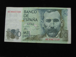 ESPAGNE - 1000 Mil Pesetas 1979 -  Banco De ESPANA   **** ACHAT IMMEDIAT **** - [ 4] 1975-… : Juan Carlos I