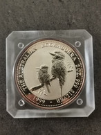 2 DOLLARS ARGENT 1999 P 100 KOOKABURRA AUSTRALIE / 2 OZ SILVER AUSTRALIA 1500 EX. - Verzamelingen