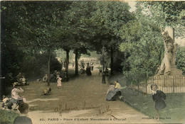 Paris * 14ème * Place D'enfert , Monument à Charlet * Square De L'abbé Migné - Markten, Pleinen