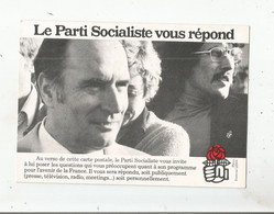 CARTE DU PARTI SOCIALISTE AVEC FRANCOIS MITTERAND - Parteien & Wahlen