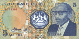 Lesotho 10a Uncirculated 1989 5 Maloti - Lesotho