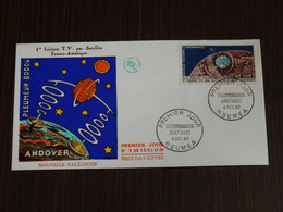 Nouvelle Caledonie 1962 Space, Telecommunications Spatiales FDC VF - Oceania