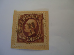 SWEDEN  USED    STAMPS   1872--1910  KINGS  WITH  POSTMARK   1882 - Other & Unclassified