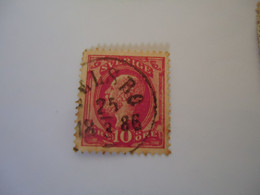 SWEDEN  USED    STAMPS   1872--1910  KINGS  WITH  POSTMARK 1886 - Other & Unclassified