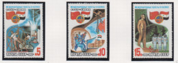 Sowjet-Unie USSR Jaar 1987 Michel-nr. 5737/5739 ** - Sonstige & Ohne Zuordnung