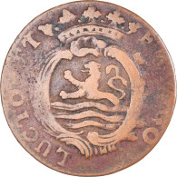 Monnaie, Pays-Bas, ZEELAND, Duit, 1783, Middelbourg, TB+, Cuivre, KM:101.1 - …-1795 : Période Ancienne